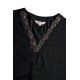 Black Straight-cut Muslin Elegant Ensemble Kurta Set With Dupatta | Stylish | Classy | Festive wear 