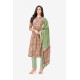 Green Floral Print Pure Cotton A-line Kurta Set With Dupatta | Elegant | Classy | Floral printed Green Floral Print Pure Cotton A-line Kurta Set With Dupatta | Elegant | Classy | Floral printed