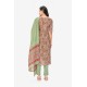 Green Floral Print Pure Cotton A-line Kurta Set With Dupatta | Elegant | Classy | Floral printed Green Floral Print Pure Cotton A-line Kurta Set With Dupatta | Elegant | Classy | Floral printed
