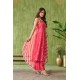 Pink Dyed Regular Square Neck Sleeveless Straight Kurta with palazzo & Dupatta | Stylish | Elegant | Festive wear Pink Dyed Regular Square Neck Sleeveless Straight Kurta with palazzo & Dupatta | Stylish | Elegant | Festive wear