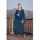 Dark Blue Roman Satin Short Embroidered Kurta , Sharara Set with Dupatta | Stylish | Traditional Collection | Ethnic | Classy Dark Blue Roman Satin Short Embroidered Kurta , Sharara Set with Dupatta | Stylish | Traditional Collection | Ethnic | Classy