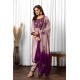 Lilac purple Roman Silk Straight Embroidered Kurta Set with Dupatta |Traditional | Stylish | Elegant | Festive wear Lilac purple Roman Silk Straight Embroidered Kurta Set with Dupatta |Traditional | Stylish | Elegant | Festive wear