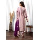 Lilac purple Roman Silk Straight Embroidered Kurta Set with Dupatta |Traditional | Stylish | Elegant | Festive wear Lilac purple Roman Silk Straight Embroidered Kurta Set with Dupatta |Traditional | Stylish | Elegant | Festive wear