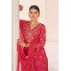 Red Pure Tabby Digital Printed With Embroidered Kurta Set | Traditional Collection | Ethnic | Festive wear 