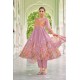 Purple Poly Organza Flared Embroidered With Handwork Kurta Set with Dupatta | Traditional Collection | Embroidery work | Ethnic Purple Poly Organza Flared Embroidered With Handwork Kurta Set with Dupatta | Traditional Collection | Embroidery work | Ethnic