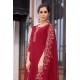 Red Roman Silk Straight Embroidered Kurta Set with Dupatta | Stylish | Traditional collection | Ethnic | Festive wear Red Roman Silk Straight Embroidered Kurta Set with Dupatta | Stylish | Traditional collection | Ethnic | Festive wear