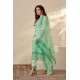 Mint Green Roman Silk A-Line Embroidered Kurta Set with Dupatta | Traditional Collection | Ethnic | Stylish and Classy Mint Green Roman Silk A-Line Embroidered Kurta Set with Dupatta | Traditional Collection | Ethnic | Stylish and Classy